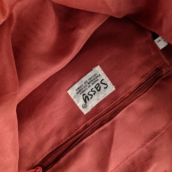 Wicker-like Tote in Blush Pink - Picture 2 of 4